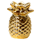 Maxbell Ceramic Golden Pineapple Figurine Ornament Artificial Fruit Showpiece L - Aladdin Shoppers