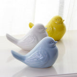 Maxbell Cute Birds Shaped Animals Figurines Sculpture for Home Decoration Gifts Blue - Aladdin Shoppers