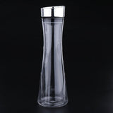 Maxbell 1Pc Cold Water Pitcher Plastic Juice Carafe Teapot with Lid Household 0.8L