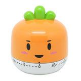 Max Cute Cartoon Mechanical Kitchen Cooking Timer Clock Baking Timer Orange