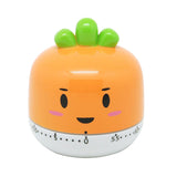 Max Cute Cartoon Mechanical Kitchen Cooking Timer Clock Baking Timer Orange
