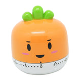 Max Cute Cartoon Mechanical Kitchen Cooking Timer Clock Baking Timer Orange