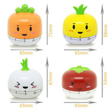 Max Cute Cartoon Mechanical Kitchen Cooking Timer Clock Baking Timer Orange