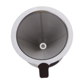 Maxbell 1 Pc Coffee Filter Stainless Steel Pour Over Cone Dripper Reusable 11.5cm B - Aladdin Shoppers