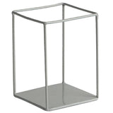 Max Iron Frame Geometric Earrings Hanger Display Organizer Rack White