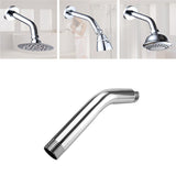 Max 15cm Stainless Steel Shower Head Extension Angled Shower Arm Extra Pipe