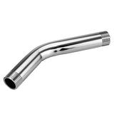 Max 15cm Stainless Steel Shower Head Extension Angled Shower Arm Extra Pipe