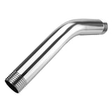 Max 15cm Stainless Steel Shower Head Extension Angled Shower Arm Extra Pipe