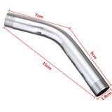 Max 15cm Stainless Steel Shower Head Extension Angled Shower Arm Extra Pipe