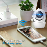 Max Wireless Wifi Security Camera Night Vision Baby Monitor for Alexa echo