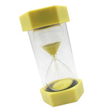 Max Plastic Hourglass Sand Timer Hourglass Sand Clock Timer 1 Minute-Yellow