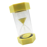 Max Plastic Hourglass Sand Timer Hourglass Sand Clock Timer 2 Minutes-Yellow