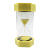 Max Plastic Hourglass Sand Timer Hourglass Sand Clock Timer 2 Minutes-Yellow