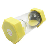 Max Plastic Hourglass Sand Timer Hourglass Sand Clock Timer 2 Minutes-Yellow