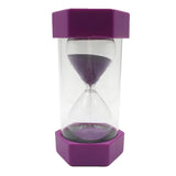 Max Plastic Hourglass Sand Timer Hourglass Sand Clock Timer 2 Minutes-Purple