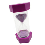 Max Plastic Hourglass Sand Timer Hourglass Sand Clock Timer 2 Minutes-Purple