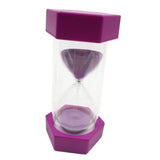 Max Plastic Hourglass Sand Timer Hourglass Sand Clock Timer 2 Minutes-Purple