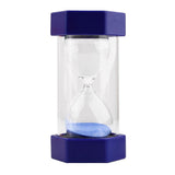 Max Plastic Hourglass Sand Timer Hourglass Sand Clock Timer 2 Seconds Dark Blue