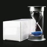 Max Round Blue Sand Clock Timer Hourglass Kid Reading Game Playing  10 seconds