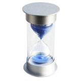 Max Round Blue Sand Clock Timer Hourglass Kid Reading Game Playing  4 Minutes