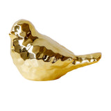 Max Cute Birds Shaped Animals Figurines Sculpture for Home Decor Gifts Golden