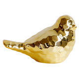 Max Cute Birds Shaped Animals Figurines Sculpture for Home Decor Gifts Golden