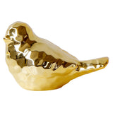 Max Cute Birds Shaped Animals Figurines Sculpture for Home Decor Gifts Golden