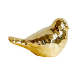 Max Cute Birds Shaped Animals Figurines Sculpture for Home Decor Gifts Golden