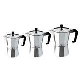 Max Home Bar Aluminum Coffee Moka Maker Pot Espresso Maker Moka Pot  3 Cups