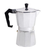 Max Home Bar Aluminum Coffee Moka Maker Pot Espresso Maker Moka Pot  6 Cups