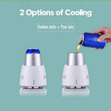 Max 1Pc Aluminum Office Cooling Cup Iced Cold Beverage Mug Car Quick Cooling Cup