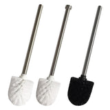 Maxbell Toilet Brush Toilet Scrubber with Stainless Steel Handle White_1 - Aladdin Shoppers
