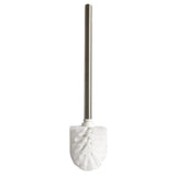 Maxbell Toilet Brush Toilet Scrubber with Stainless Steel Handle White_1 - Aladdin Shoppers