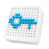 Maxbell Key Holder Wall Mount Magnetic Square DIY Puzzle Key Hanger Home Decoration