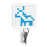 Maxbell Key Holder Wall Mount Magnetic Square DIY Puzzle Key Hanger Home Decoration