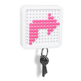 Maxbell Key Holder Wall Mount Magnetic Square DIY Puzzle Key Hanger Home Decoration