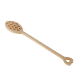 Max Wooden Hollow Out Honey Spoon Long Handle Coffee Stirring Spoon Love