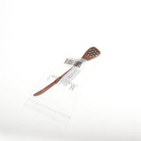 Max Wooden Hollow Out Honey Spoon Long Handle Coffee Stirring Spoon Brown