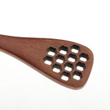 Max Wooden Hollow Out Honey Spoon Long Handle Coffee Stirring Spoon Brown