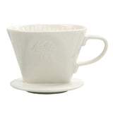 Max European Style Ceramic Coffee Filter Cup Ceramic Coffee Dripper White