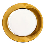 Max Golden European Style Ceramic Plate Dessert Beef Steak Spaghetti Plate