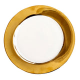 Max Golden European Style Ceramic Plate Dessert Beef Steak Spaghetti Plate