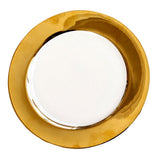 Max Golden European Style Ceramic Plate Dessert Beef Steak Spaghetti Plate