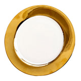 Max Golden European Style Ceramic Plate Dessert Beef Steak Spaghetti Plate