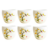 Max 6 Pcs/Set Ceramic Coffee Mugs Tea Cup Gifts for Friends Family