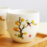 Max 6 Pcs/Set Ceramic Coffee Mugs Tea Cup Gifts for Friends Family