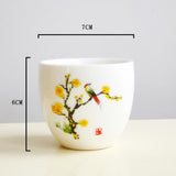 Max 6 Pcs/Set Ceramic Coffee Mugs Tea Cup Gifts for Friends Family