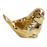 Max Cute Birds Shaped Animals Figurines Sculpture for Home Decor Gifts Golden L