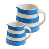 Max 1 Pc White Blue Stripe Ceramic Cup Mug with Handle for Milk Coffee Tea etc S