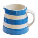 Max 1 Pc White Blue Stripe Ceramic Cup Mug with Handle for Milk Coffee Tea etc S